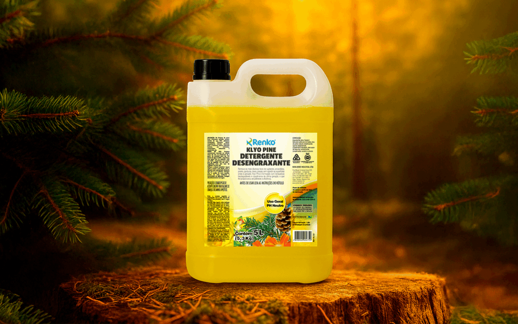Klyo Pine Renko: Detergente Desengraxante em Gel para Limpeza Profunda e Profissional