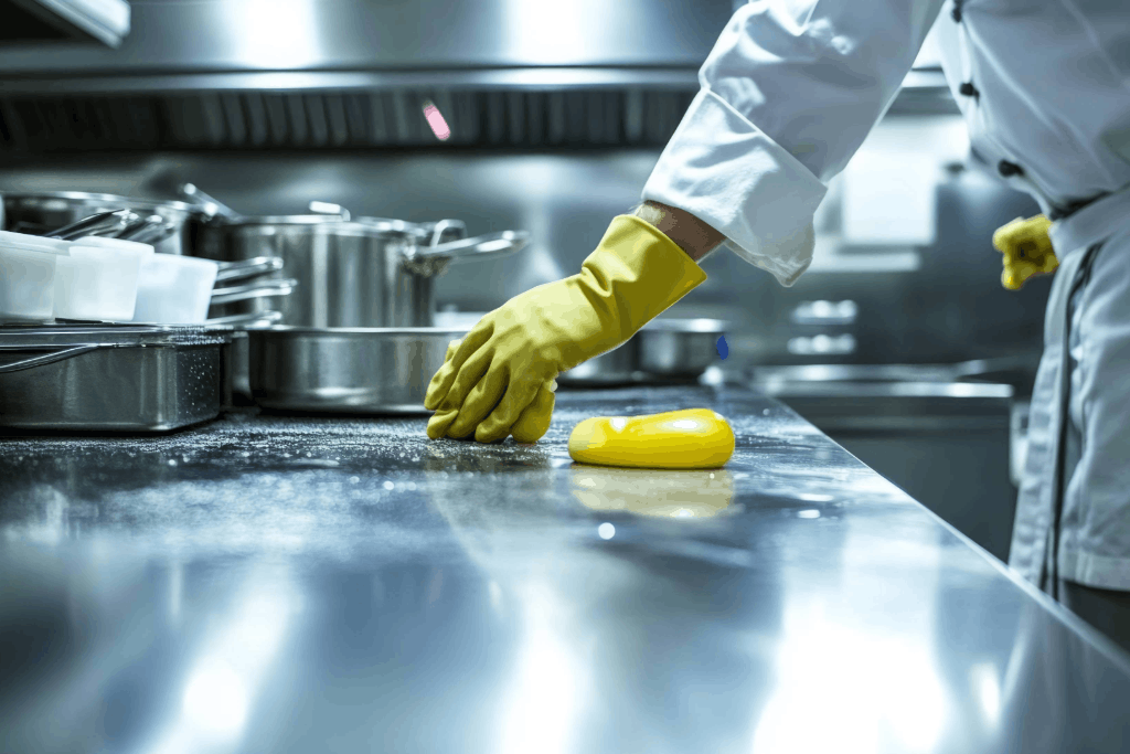 Limpeza Cozinha Industrial: Protocolo Completo Baseado na RDC 216