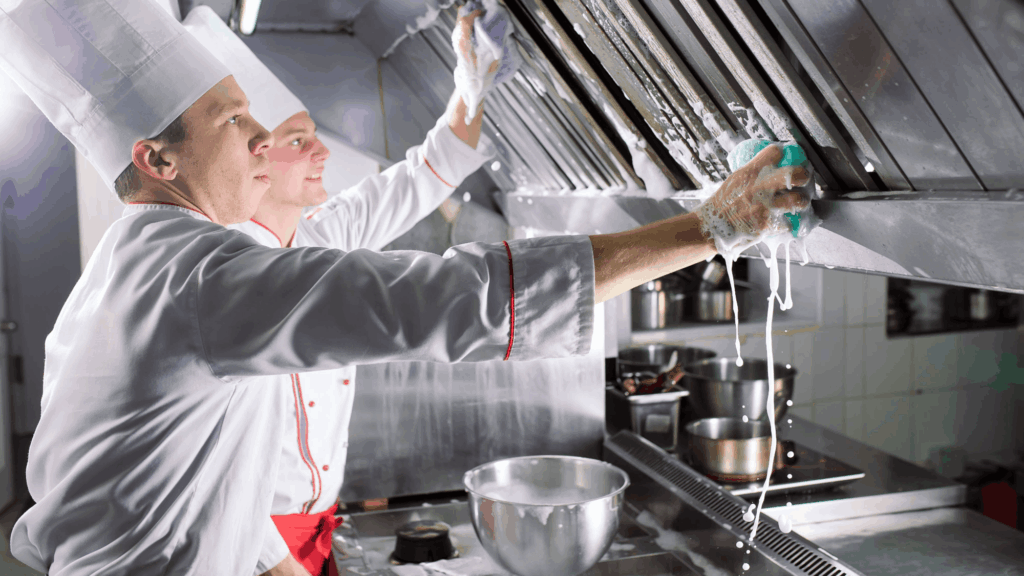 Limpeza Cozinha Industrial