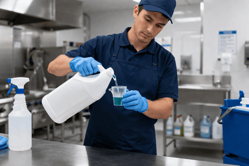 Diluição de Produtos de Limpeza: Como Calcular e Economizar